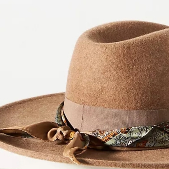 COPY - ⚡️Sale NWT Anthro Cover Band Rancher Festival Chic Hat OS - Picture 3 of 11